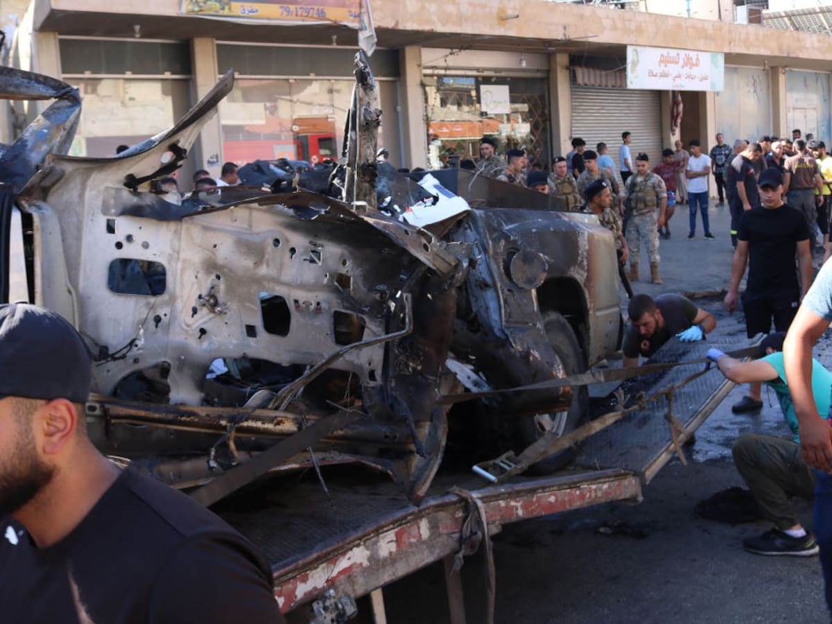 Bombardeos israelís en Líbano dejaron un comandante de Hezbollah muerto y varios heridos