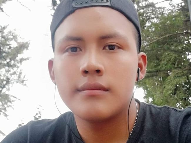 Norvey Taquinás Ipia de 19 años de edad fue atacado con varios disparos en la vereda El Águila. Foto: Cortesía Sucesos Cauca