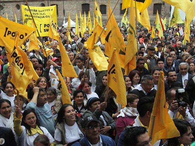 Polo pide a sus militantes no participar en las consultas del 11 de marzo. Foto: Colprensa