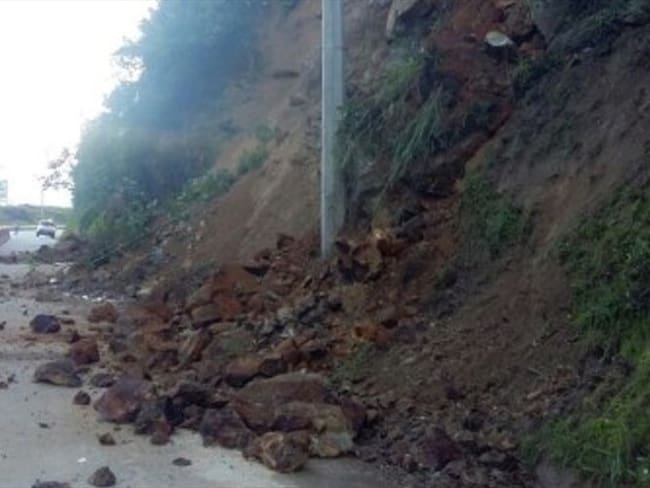 Imagen de referencia- Deslizamiento. Foto: Colprensa