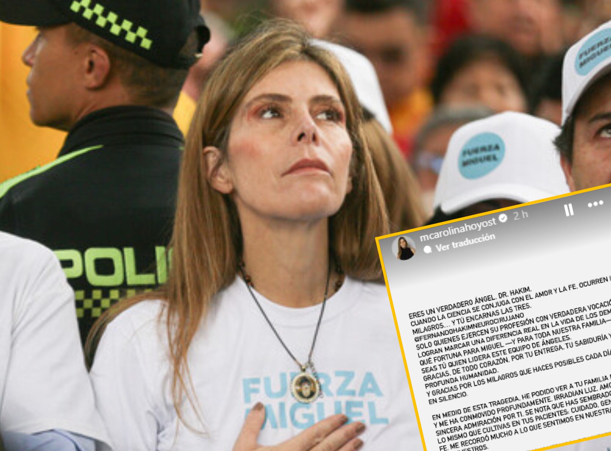 María Carolina Hoyos. Foto: (Colprensa - Lina Gasca)