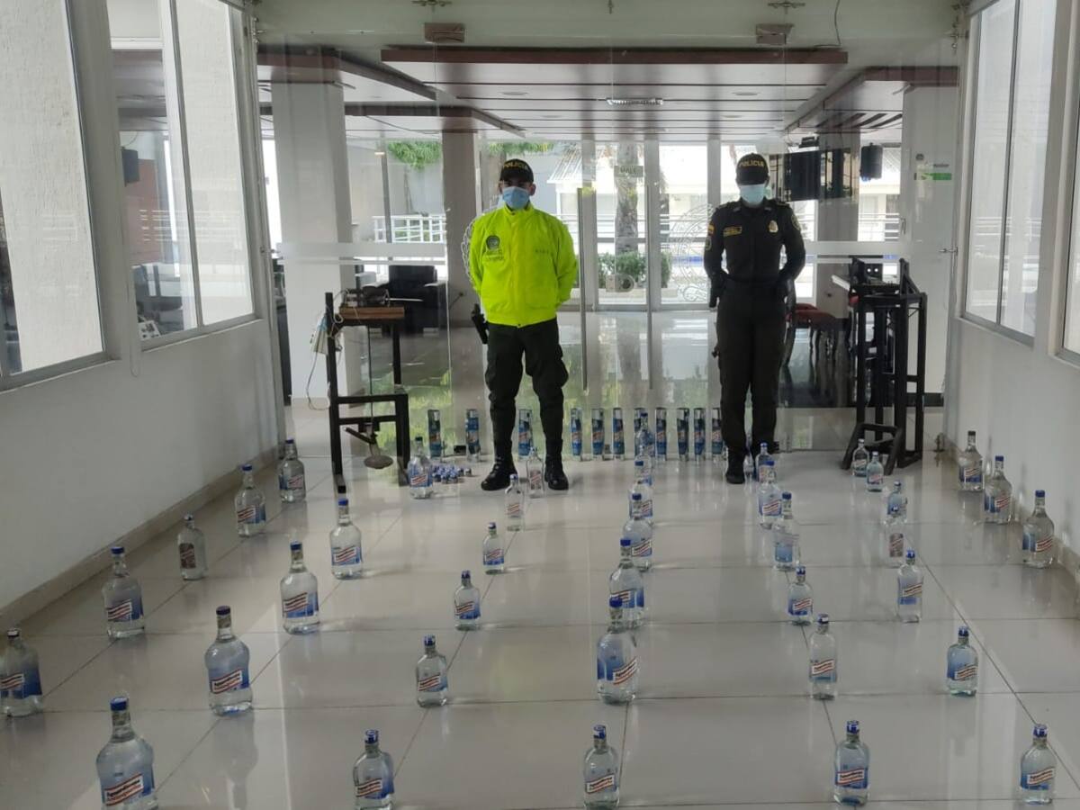 Duro golpe contra la comercialización de licor adulterado en Santa Marta