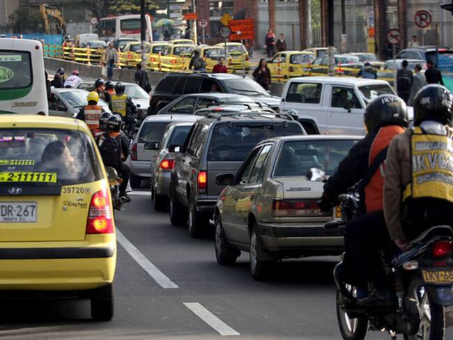 Pico y placa para hoy 17 de enero en Bogotá. Foto/Colprensa.