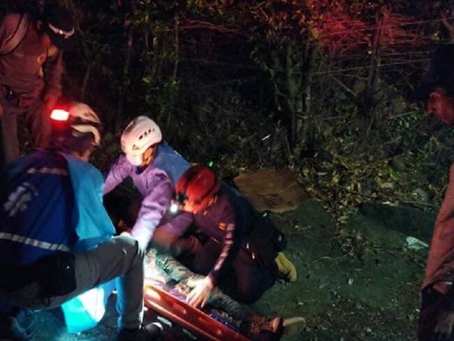 Cuerpo de Bomberos de Marmato, Caldas. Foto: Suministrada.