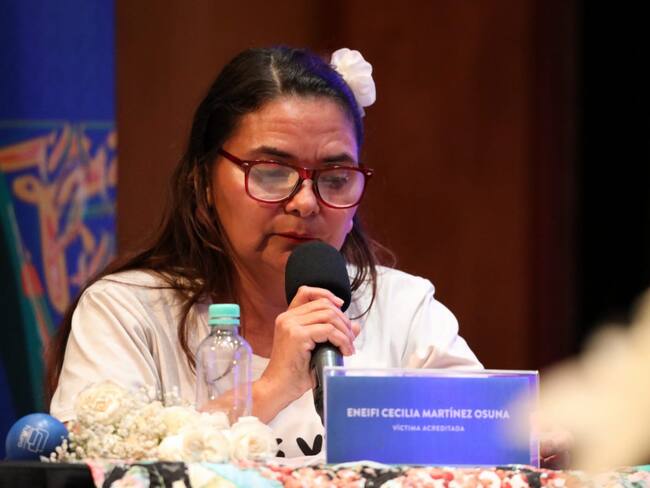 Obligaron a mi esposo a ver lo que hacían con mi cuerpo: el horror de las víctimas de Farc. Foto: JEP.