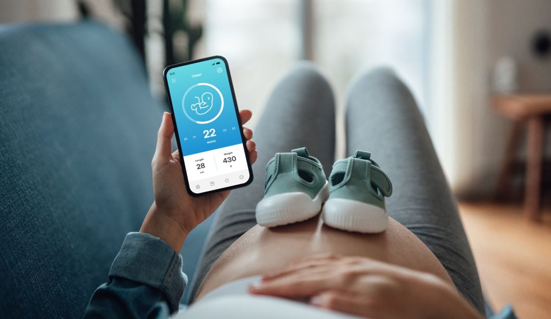 Imagen de referencia de mujer embarazada. Foto: Getty Images.