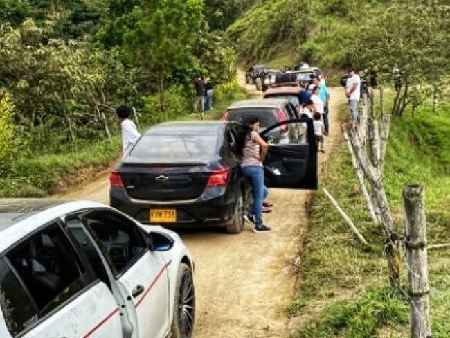 Se viven complicadas situaciones en el corredor alterno en el sur del Cauca. Crédito: Red de Apoyo.