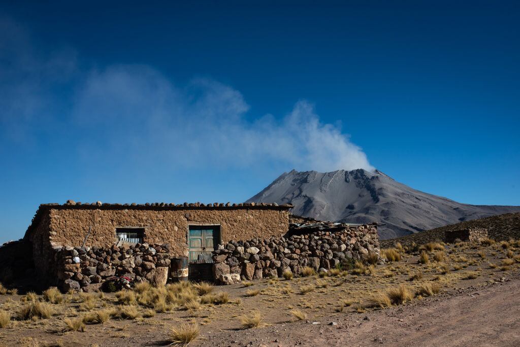 Volcán Ubinas en Perú. Foto: Uriel Montufar/picture alliance via Getty Images.