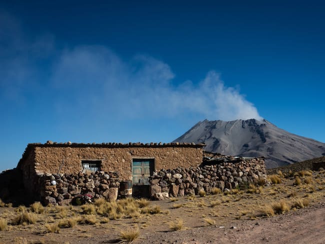 Volcán Ubinas en Perú. Foto: Uriel Montufar/picture alliance via Getty Images.