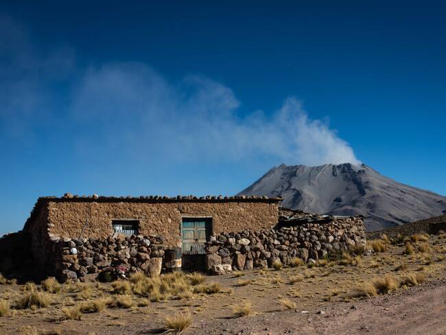 Volcán Ubinas en Perú. Foto: Uriel Montufar/picture alliance via Getty Images.