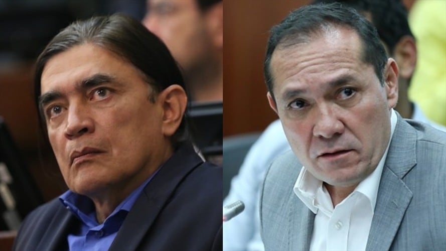 Integrantes del gabinete del Gobierno del presidente Iván Duque y congresistas de Centro Democrático al parecer hostigaban por redes sociales a los senadores Gustavo Bolívar y Antonio Sanguino. Foto: Colprensa