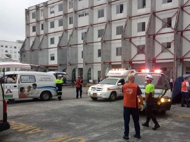 Unidades de Urgencia en Manizales en están colapso. Foto: Hospital de Caldas SES.