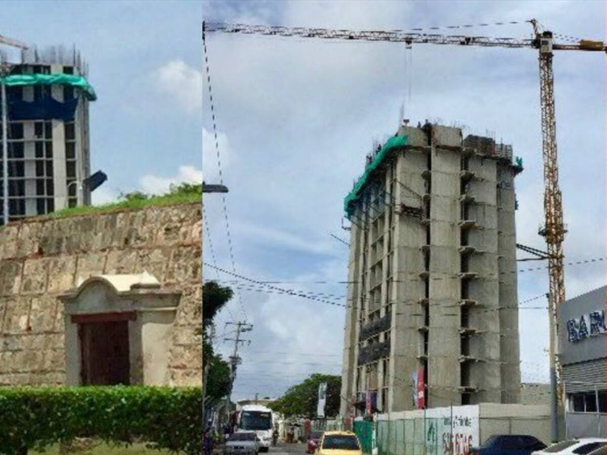 Arrancó desmonte de torre grúa de Aquarela en Cartagena