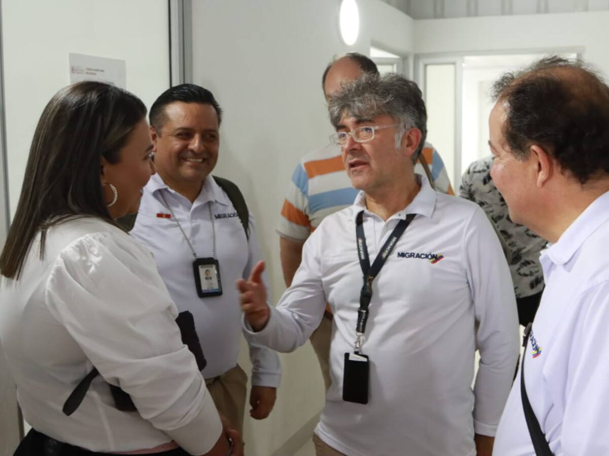 Migración Colombia inauguró primer puesto de verificación en Tibú, Norte de Santander