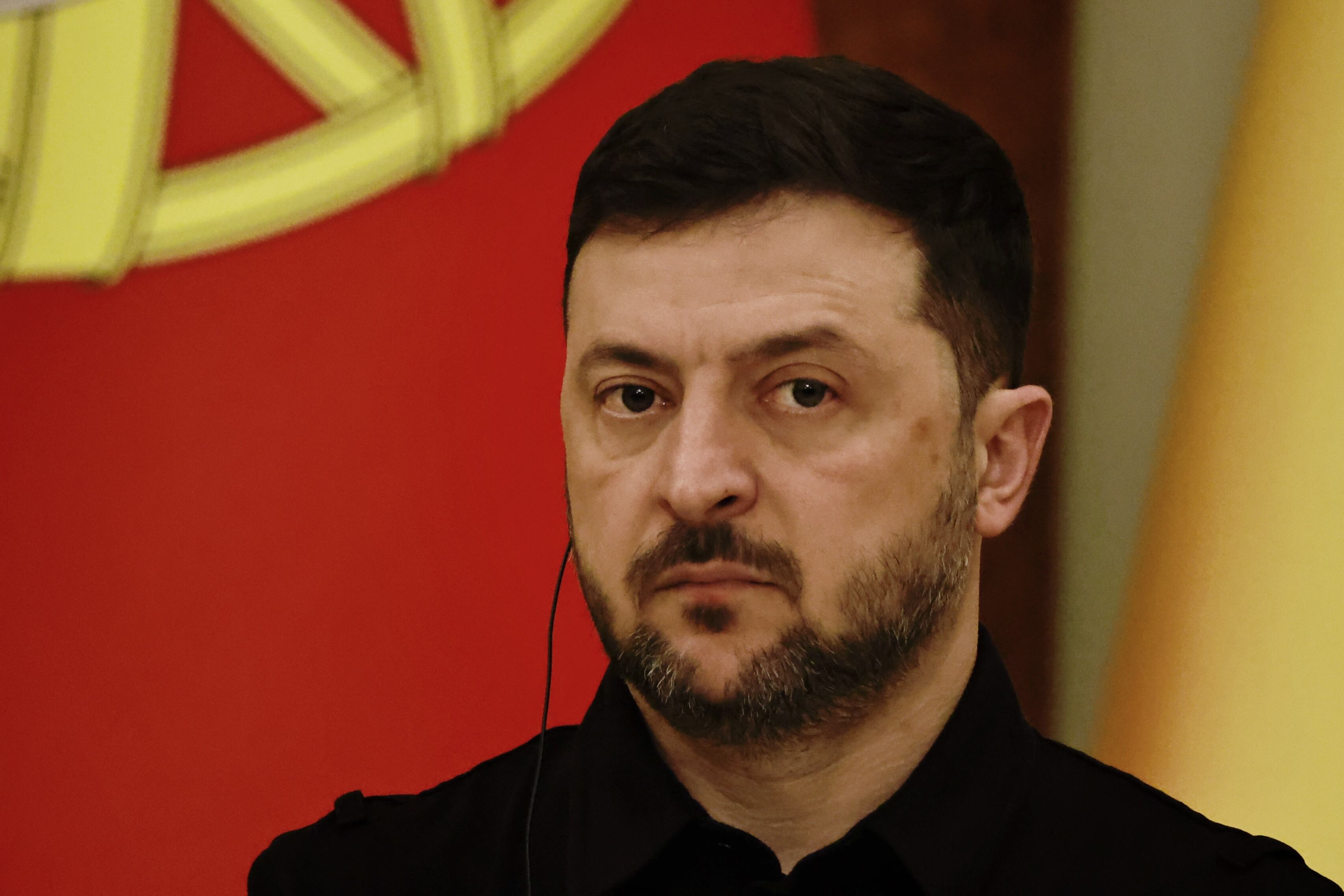 El presidente Volodímir Zelenski, en Kiev, el 20 de diciembre de 2025. FOTO: Yan Dobronosov/Global Images Ukraine via Getty Images