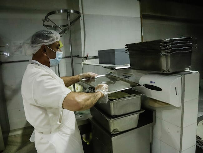 Imagen de referencia de alimentación en cárceles. Foto: Colprensa.