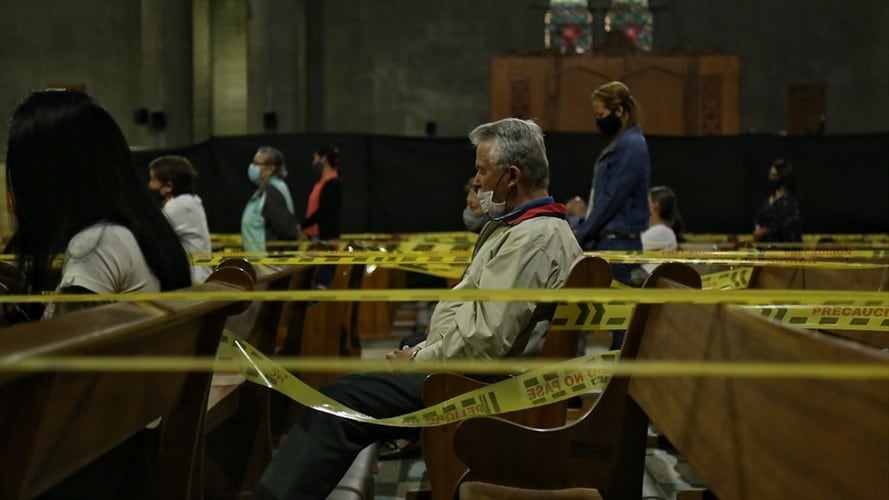 Casos de COVID-19 en Colombia. Foto: Colprensa