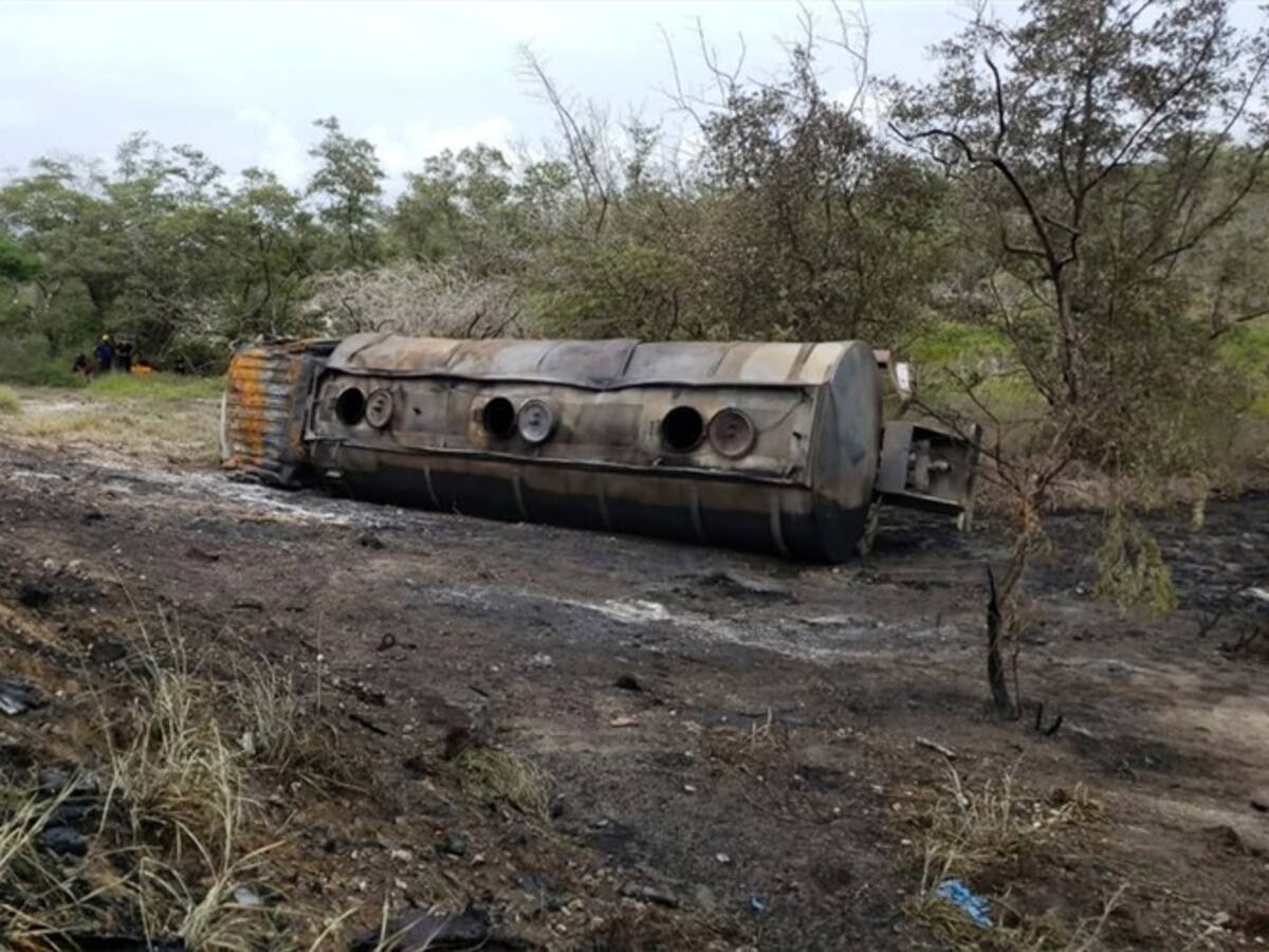 Acabó la espera: Identifican los siete cuerpos calcinados en el accidente de Tasajera