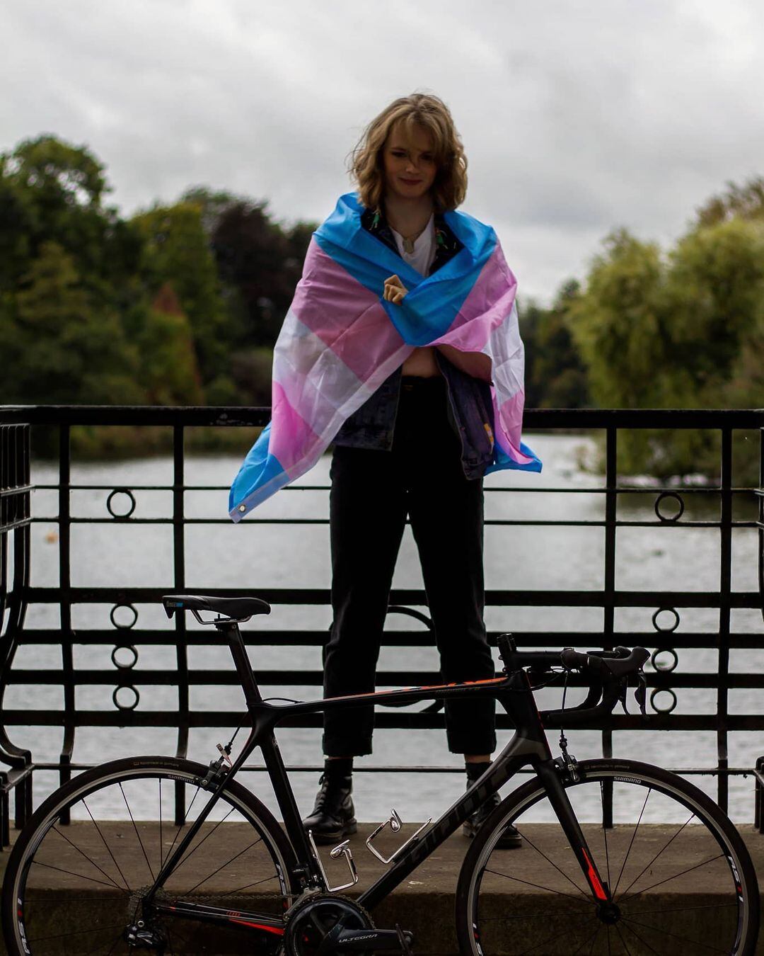 Emily Bridges, ciclista trans, Instagram: emilybridges45_