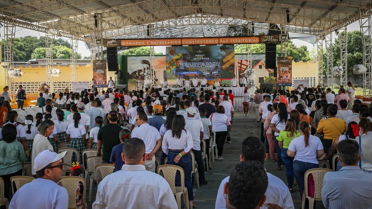 Agencia de Renovación del Territorio socializó en Aracataca programa Obras por Impuestos