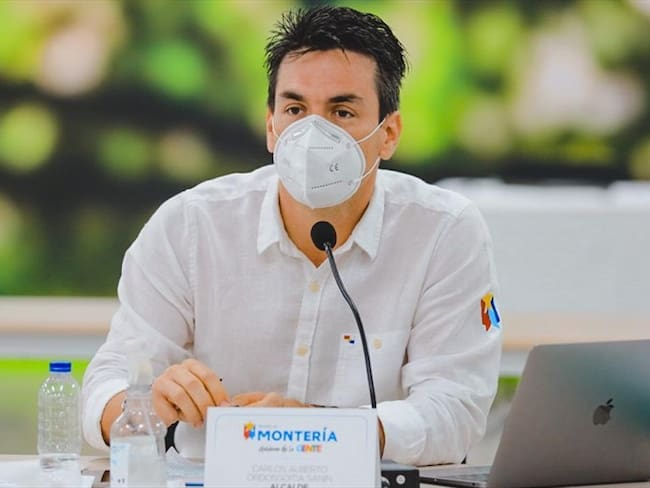 Seguiremos recibiendo pacientes de otras ciudades hasta que nuestra ocupación UCI lo permita: alcalde de Montería.Foto: prensa alcaldía Montería.