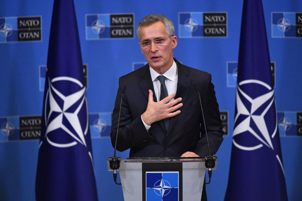 Jens Stoltenberg, secretario general de la Otan (Photo by JOHN THYS / AFP) (Photo by JOHN THYS/AFP via Getty Images)