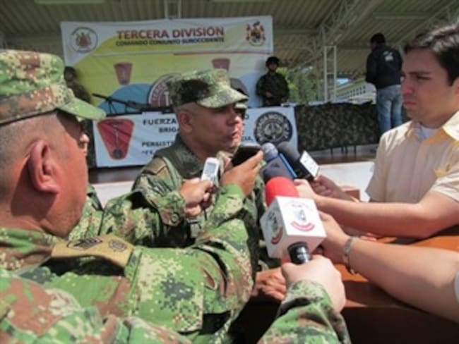 Brigadier General Jorge Alberto Segura Manonegra, Comandante de la Tercera División Foto: Emisoraejercito.mil.co