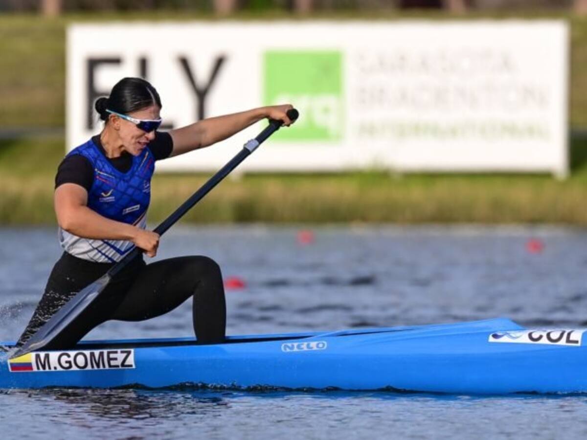 En debut del canotaje colombiano en los JJ. OO., Manuela Gómez quedó eliminada en cuartos