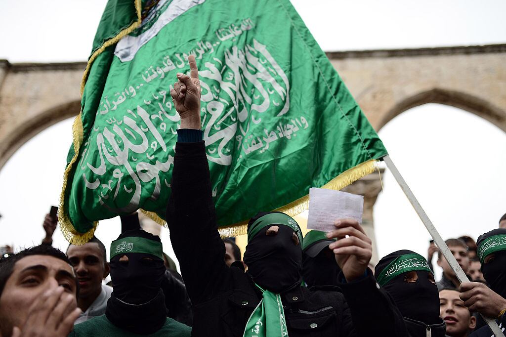 Imagen de referencia del grupo Hamás. Foto: Getty Images.