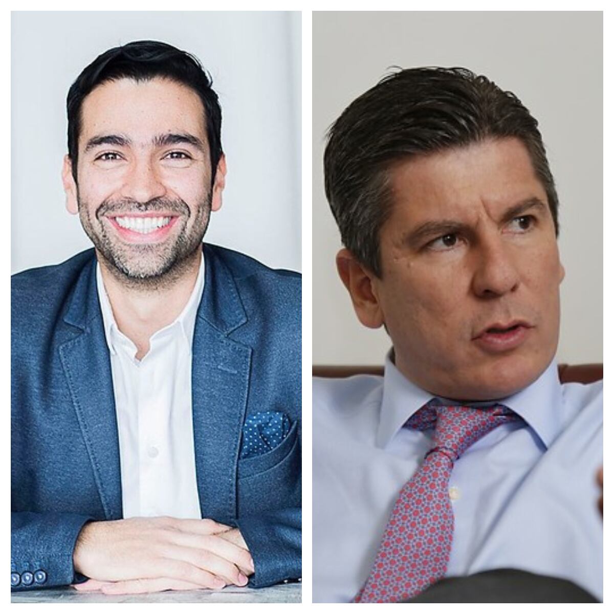 Los representantes a la Cámara, Ricardo Ferro y Mauricio Toro, debatieron sobre el proyecto para obligar a los colombianos a vacunarse contra el COVID-19. Foto/Colprensa.