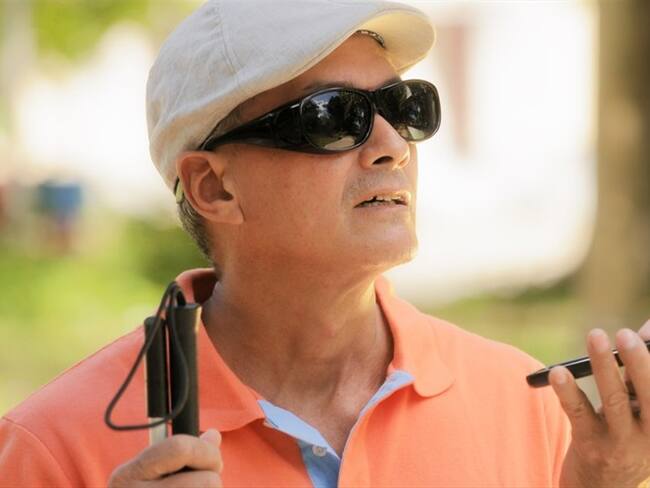 Una aplicación permite “ver” a los invidentes mediante tecnología beacon. Foto: Getty Images