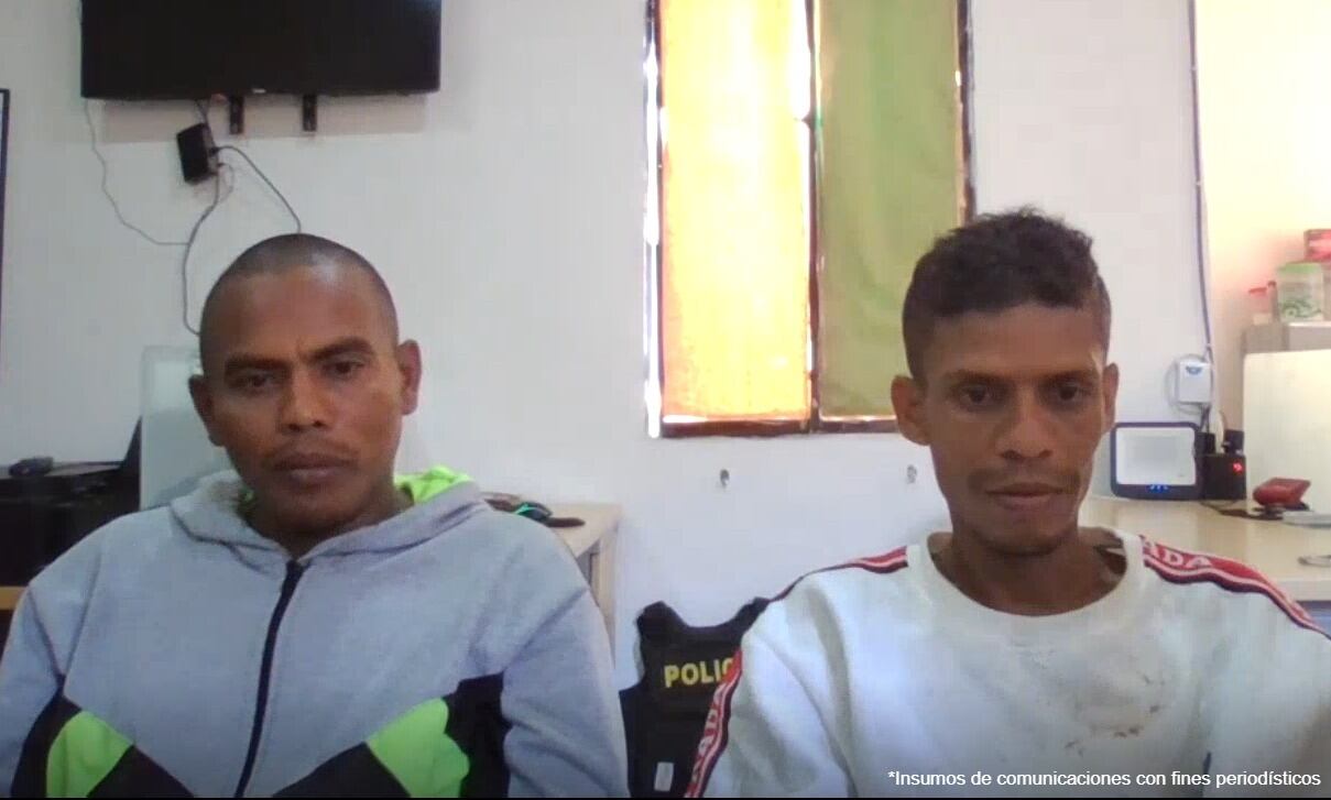 A la cárcel dos presuntos integrantes del Clan del Golfo por ‘plan pistola’ en Córdoba. Foto: Fiscalía.