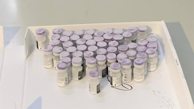 Vacunas contra el Covid-19. Foto: Colprensa / Canadá promete 200 millones de dosis de vacunas anticovid para fines de 2022