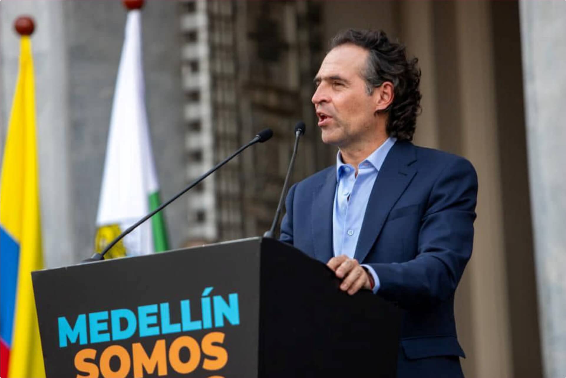 Alcalde de Medellín, Federico Gutiérrez. Foto: cortesía.