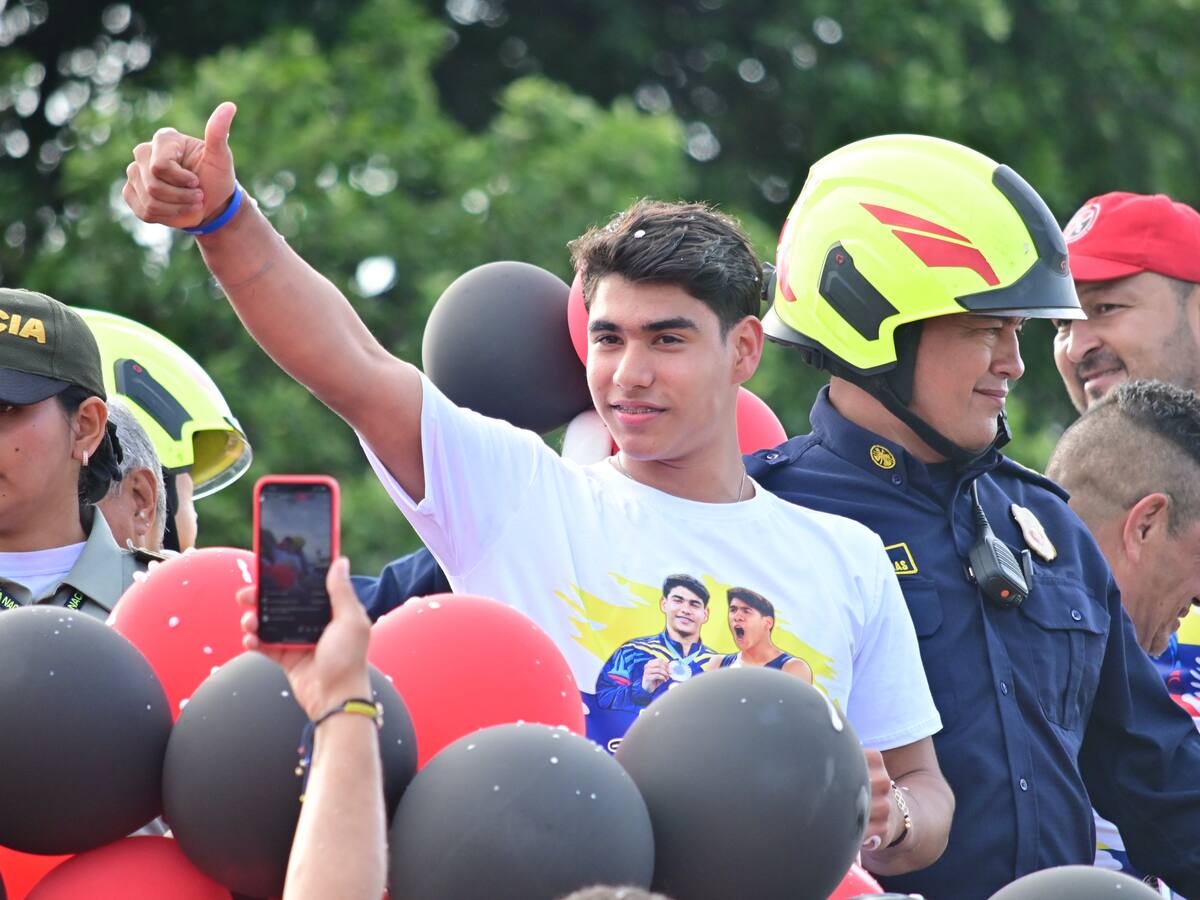 Video: Así fue el emocionante recibimiento de Ángel Barajas en Cúcuta
