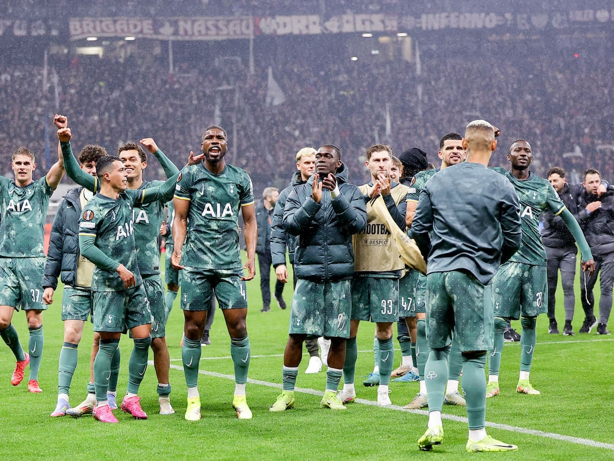 Tottenham aseguró su cupo en semifinales de Europa League: 1 -0 ante el Eintracht Frankfurt