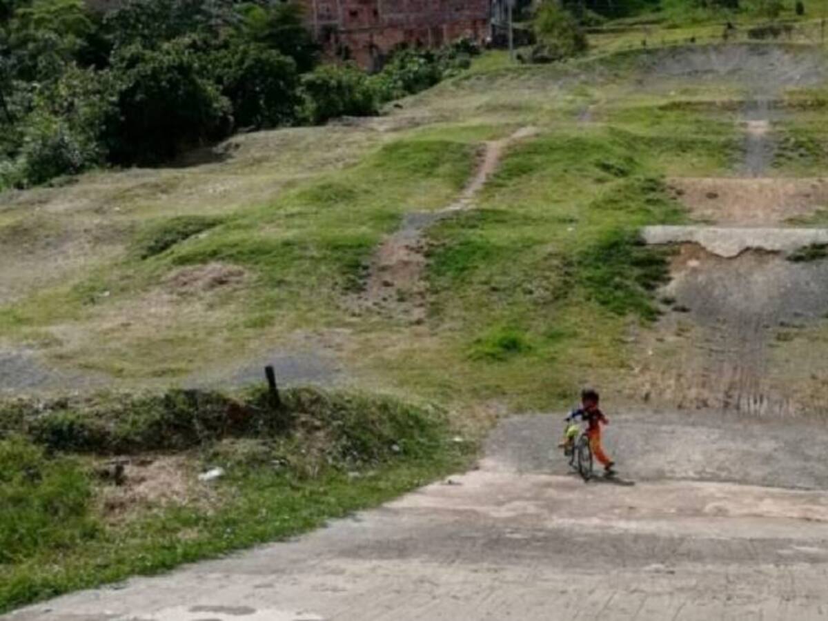 Deplorables condiciones de pista de BMX en Barbosa, Santander