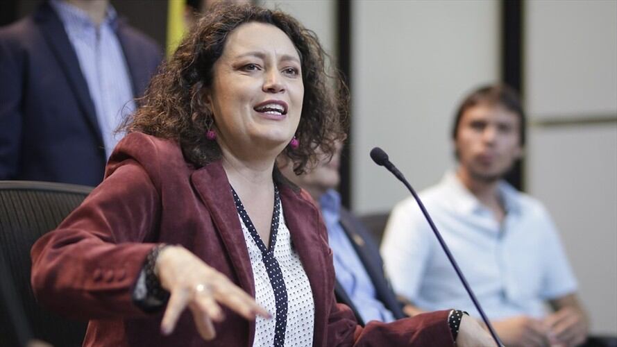 Senadora, Angélica Lozano. Foto: Colprensa