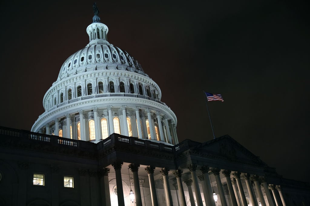 Capitolio en Washington, DC. (Photo by Kevin Dietsch/Getty Images)