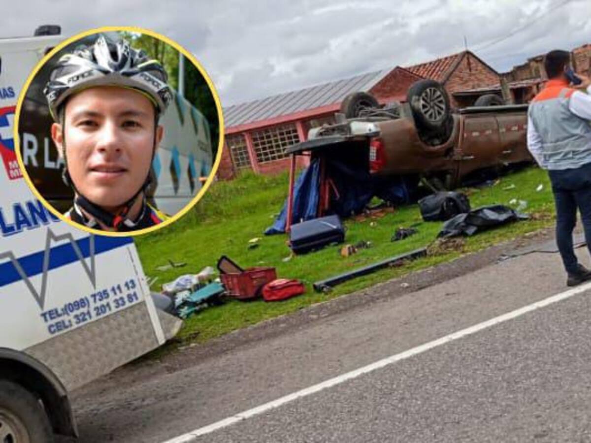 Exciclista boyacense fallece en carreteras del departamento