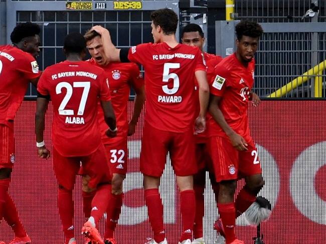 Joshua Kimmich marcó el gol de la victoria del Bayer. Foto: Agencia EFE