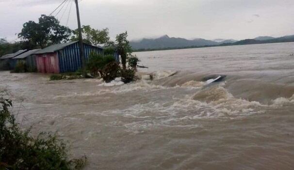 Rompimiento del Jarillón Caregato en La Mojana