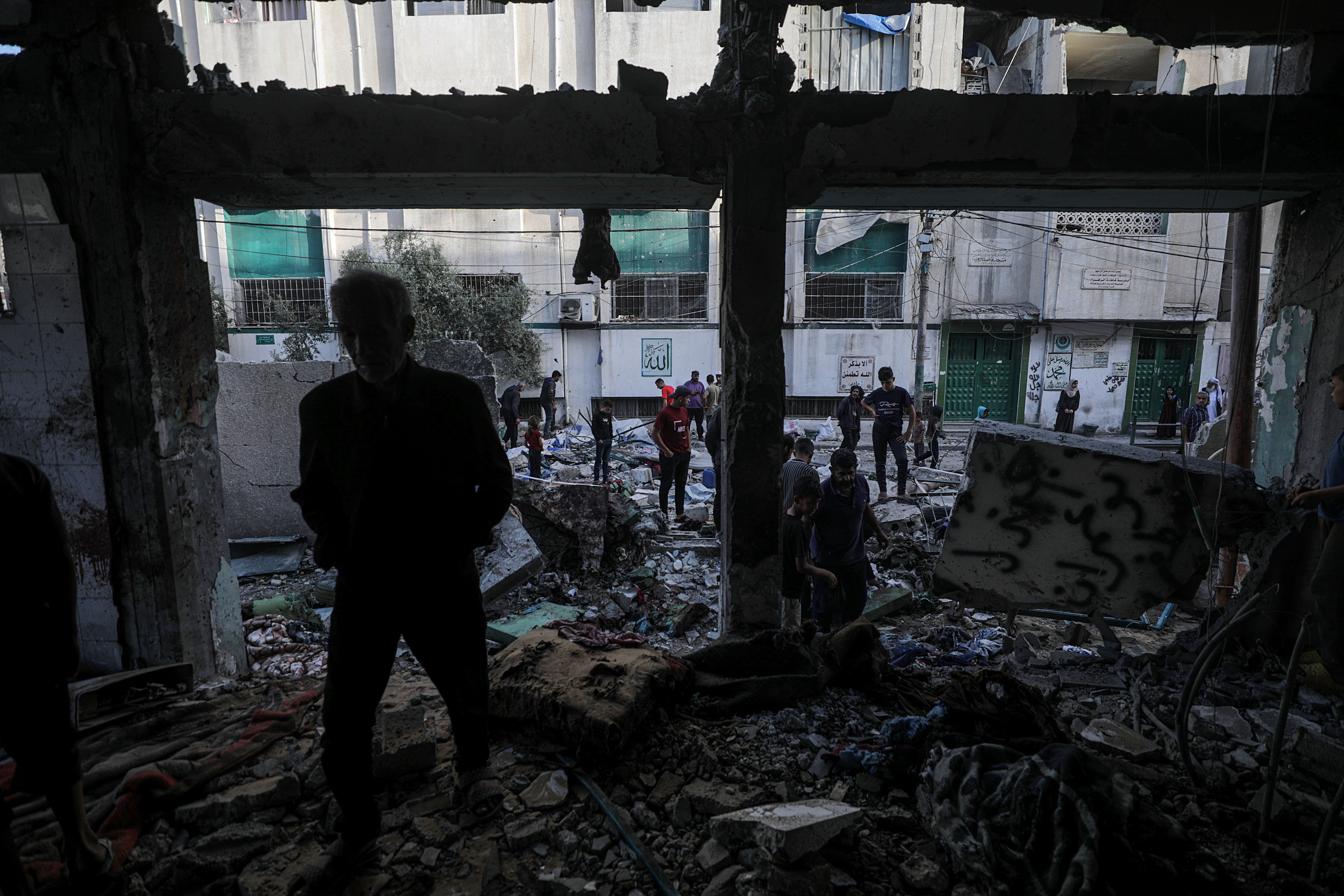 Gaza. Foto: EFE/EPA/MOHAMMED SABER