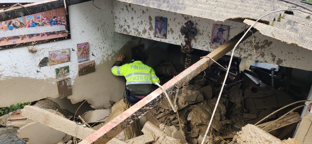 Tragedia Quetame. Foto: Ungrd.