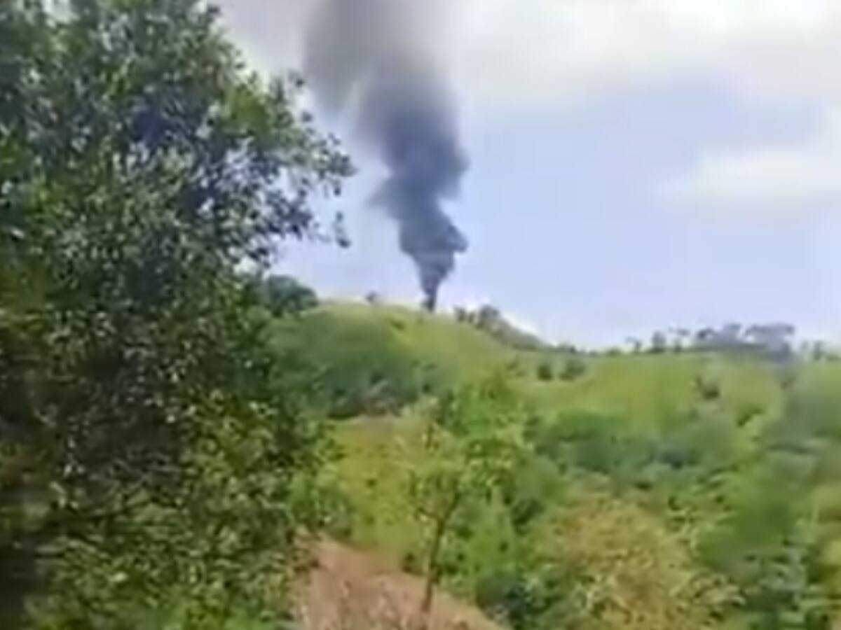 Con celulares de ‘Calarcá’, Fiscalía identificó a explosivistas que atacaron helicóptero en Amalfi