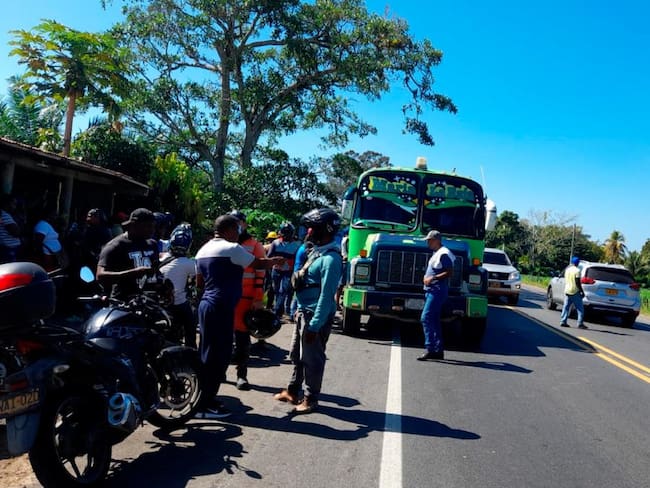 Asesinan a agricultor en bus de María La Baja, cuando se trasladaba a San Pablo, Bolívar.