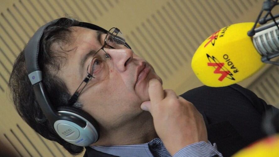 Gustavo Petro. Foto: W Radio