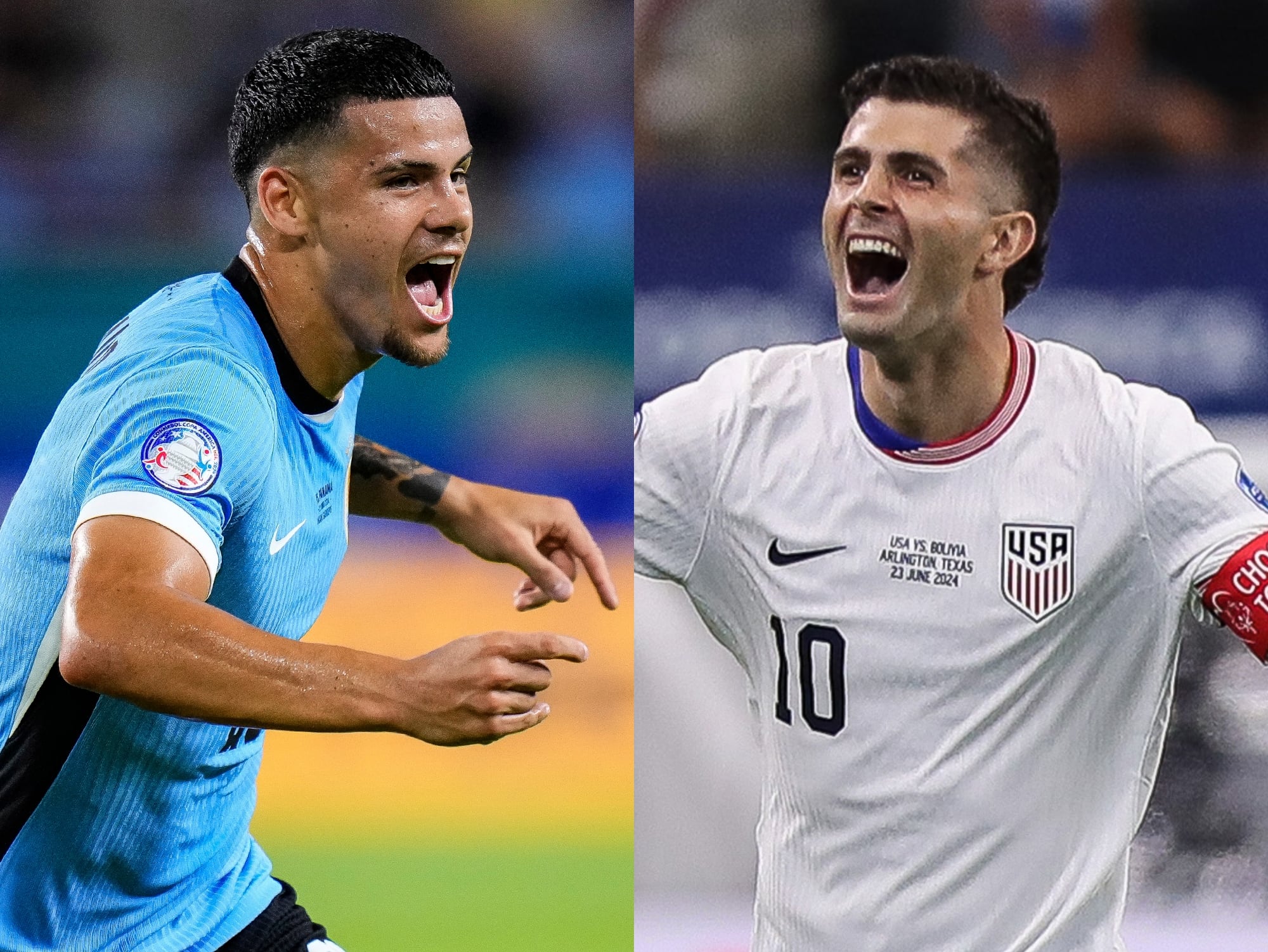 Maxi Araujo y Christian Pulisic | Fotos: GettyImages