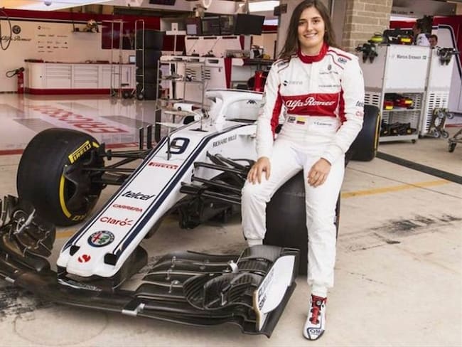 Desde los nueve años quería llegar a la fórmula 1: Tatiana Calderón