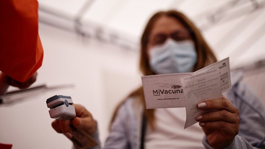 Carné de vacunación . Foto: Colprensa